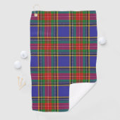 Clan MacBeth Scottish Tartan Golfhandtuch (Insitu)