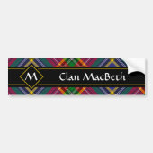 Clan MacBeth Tartan Autoaufkleber (Vorne)