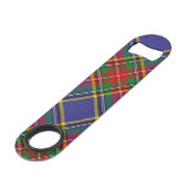 Clan MacBeth Tartan Bar Key (Rückseite Schrägansicht)