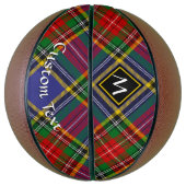 Clan MacBeth Tartan Basketball (Vertikal)