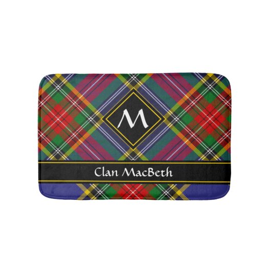 Clan MacBeth Tartan Bath Mat Badematte (Vorderseite)