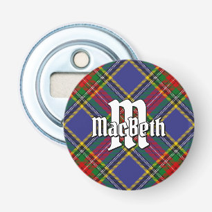 Clan MacBeth Tartan Bottle Opener Flaschenöffner