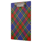 Clan MacBeth Tartan Clipboard Klemmbrett (Links)