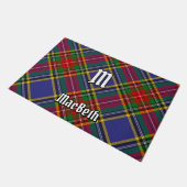 Clan MacBeth Tartan Doormat Fußmatte (Schrägansicht)