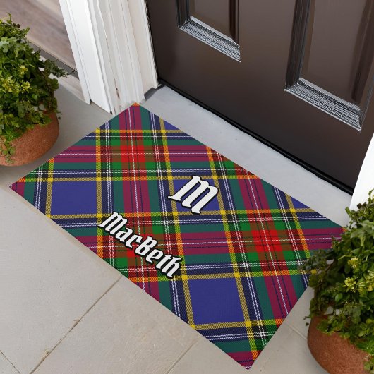 Clan MacBeth Tartan Doormat Fußmatte