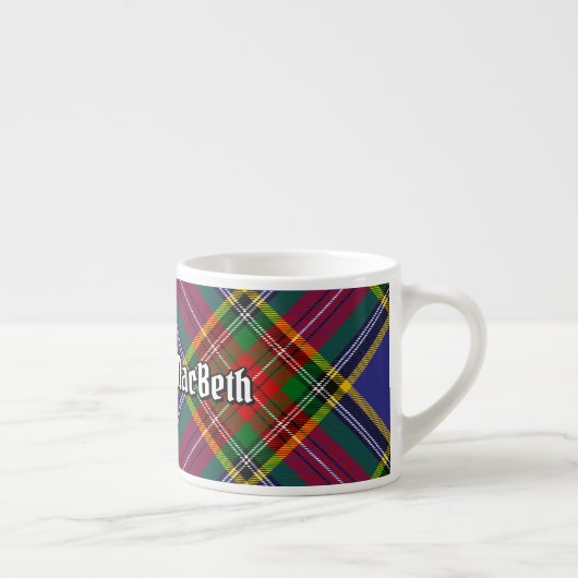 Clan MacBeth Tartan Espresso Cup Espressotasse (Rechts)