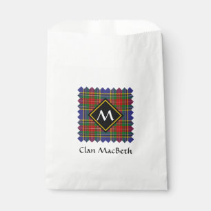 Clan MacBeth Tartan Favor Bag Geschenktütchen