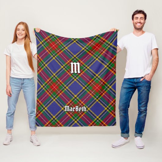 Clan MacBeth Tartan Fleece Blanket (Beispiel)
