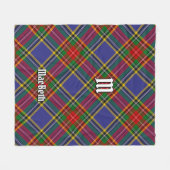 Clan MacBeth Tartan Fleece Blanket (Vorderseite (Horizontal))