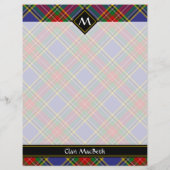 Clan MacBeth Tartan Flyer (Hinten)