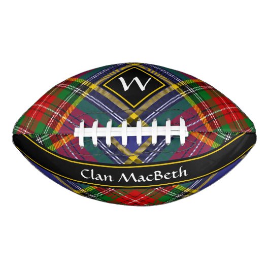 Clan MacBeth Tartan Football (Vorderseite)