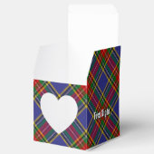 Clan MacBeth Tartan Gevor Box Geschenkschachtel (Geöffnet)