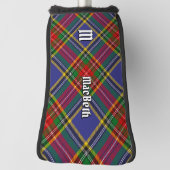 Clan MacBeth Tartan Golf Head Cover Golf Headcover (Rotieren 90)