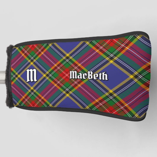 Clan MacBeth Tartan Golf Head Cover Golf Headcover (Vorderseite)
