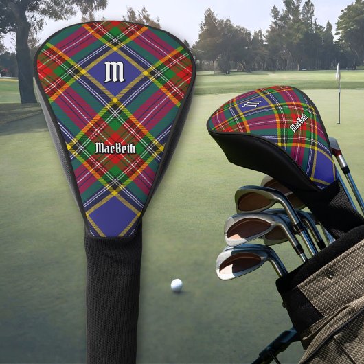 Clan MacBeth Tartan Golf Head Cover Headcover