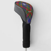 Clan MacBeth Tartan Golf Head Cover Headcover (angewinkelt)