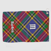 Clan MacBeth Tartan Golf Towel Golfhandtuch (Horizontal)