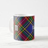 Clan MacBeth Tartan Kaffee Tasse (Vorderseite Links)