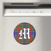 Clan MacBeth Tartan Kariert Accents Magnet (In Situ (Geschirrspüler))