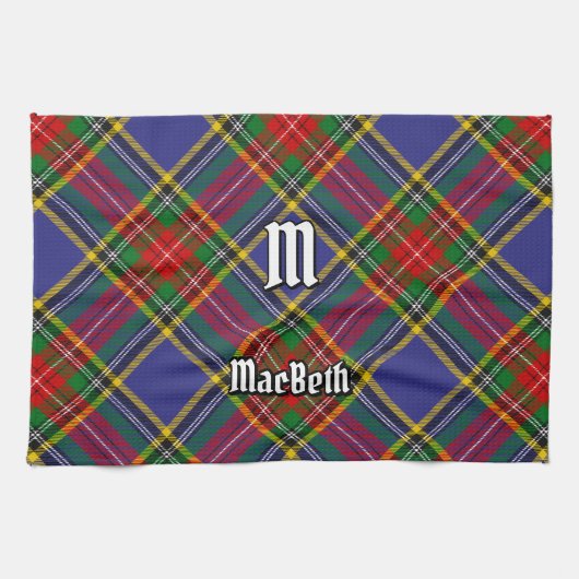 Clan MacBeth Tartan Küchentuch (Horizontal)