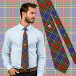 Clan MacBeth Tartan Neck Tie Krawatte<br><div class="desc">Clan MacBeth traditionelle Tartan Swatch mit modernen Farben. Benutzerdefiniertes Monogramm.</div>