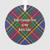 Clan MacBeth Tartan Ornament (Rückseite)