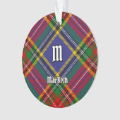 Clan MacBeth Tartan Ornament (Vorderseite)