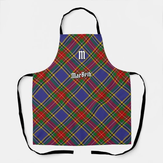 Clan MacBeth Tartan Schürze (Vorderseite)