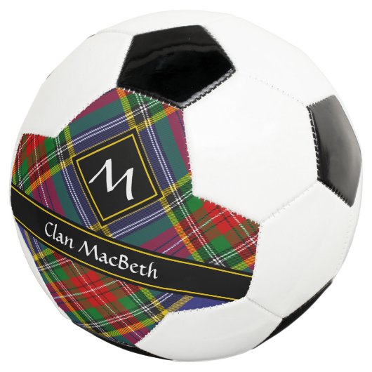 Clan MacBeth Tartan Soccer Ball (Dreiviertel)