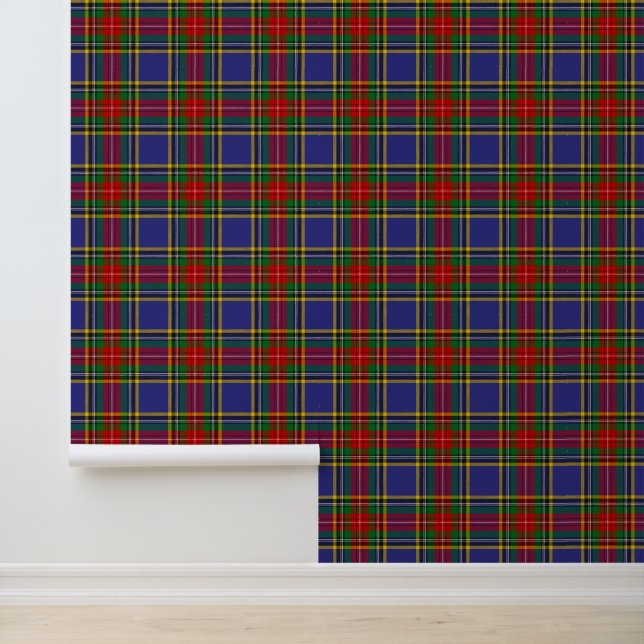 Clan MacBeth Tartan Tapete (Anwendung)