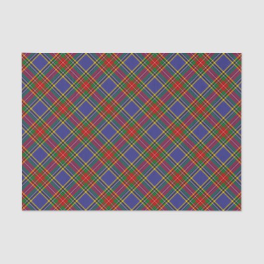Clan MacBeth Tartan Tissue Paper Seidenpapier (Vorderseite)