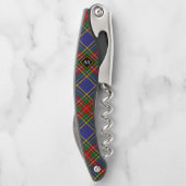 Clan MacBeth Tartan Waiter's Corkschraube Kellnermesser (Rückseite)