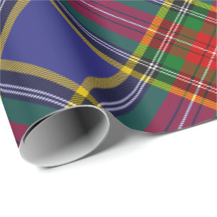 Clan MacBeth Tartan Wrapping Paper Geschenkpapier