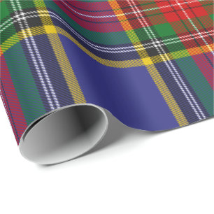 Clan MacBeth Tartan Wrapping Paper Geschenkpapier