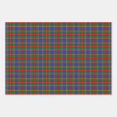Clan MacBeth Tartan Wrapping Paper Sheets Geschenkpapier Set (Vorderseite)