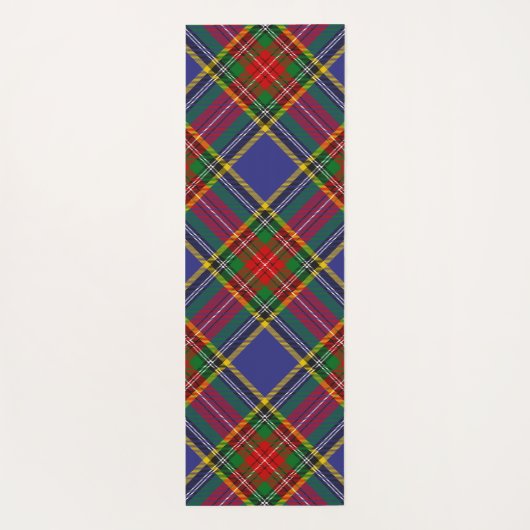 Clan MacBeth Tartan Yoga Mat Yogamatte (Rückseite)