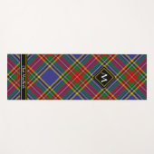 Clan MacBeth Tartan Yoga Mat Yogamatte (Vorderseite (Horizontal))