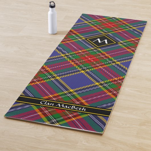 Clan MacBeth Tartan Yoga Mat Yogamatte (Beispiel)