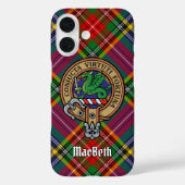 Clan MacBeth Wappen Case-Mate iPhone Case (Rückseite)
