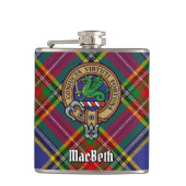 Clan MacBeth Wappen Flask Flachmann (Vorderseite)
