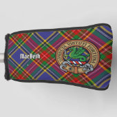 Clan MacBeth Wappen Head Cover Golf Headcover (Vorderseite)