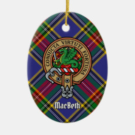 Clan MacBeth Wappen Keramik Ornament