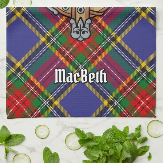 Clan MacBeth Wappen Küchentücher (Gefaltet)