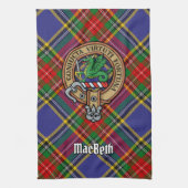 Clan MacBeth Wappen Küchentücher (Vertikal)