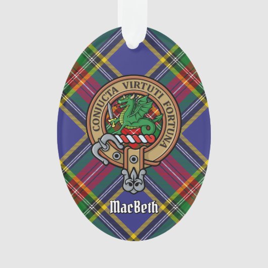 Clan MacBeth Wappen Ornament (Vorderseite)