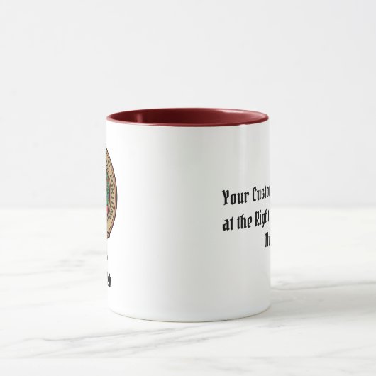 Clan MacBeth Wappen Tasse (Zentrum)