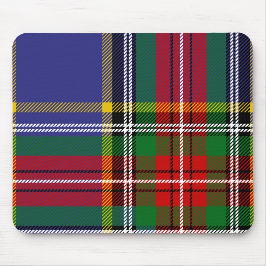 Clan-MacbethTartan Mousepad (Vorne)