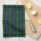 Clan MacCallum Tartan Geschirrtuch (Viertel Falte)