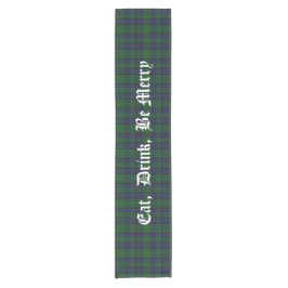 Clan MacCallum Tartan Kariert Table Runner Kurzer Tischläufer