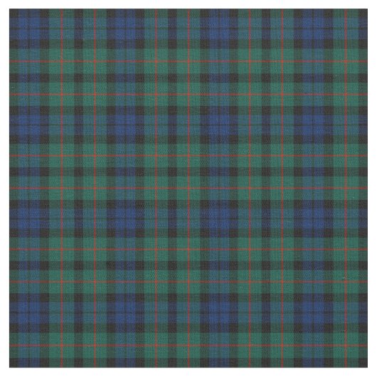 Clan MacCallum Tartan Stoff (Nahaufnahme)